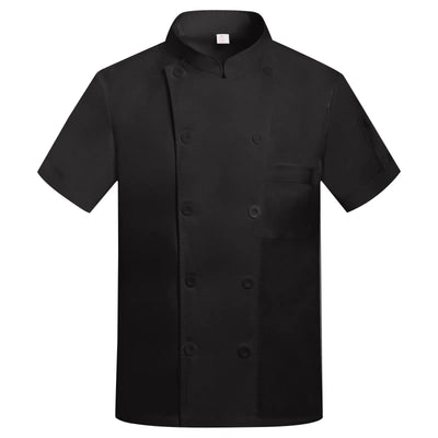 Catering Cooking White Shirt Restaurant Kitchen Chef T-Shirt Baker Work Uniform Waiter Hotel Clothes Cook Jacket Cafe Overalls