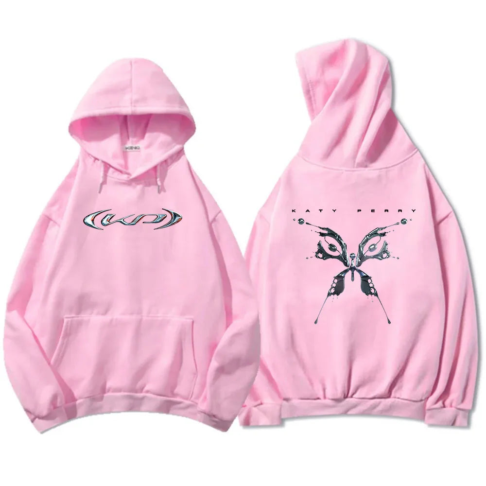 Women Clothes Album WOMAN'S WORLD Katy-Perry Hoodie Moletom Winter Hooded Harajuku Fashion Sweatshirts Unisex Streetwear Hoodies