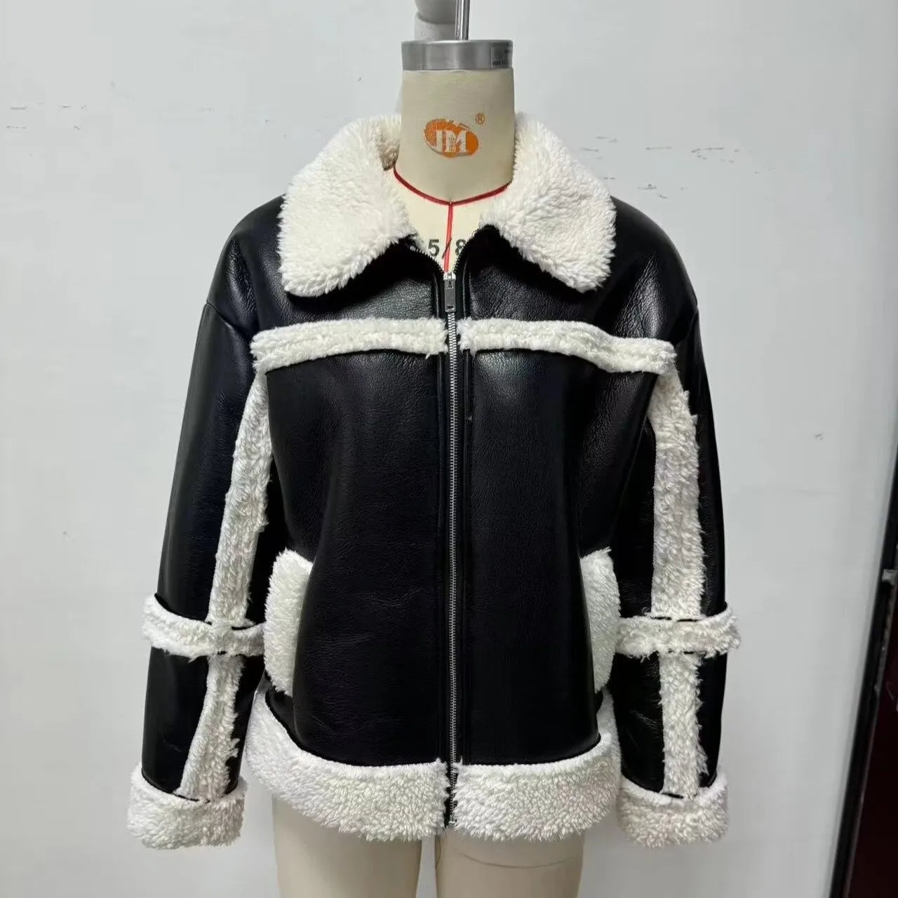 Women's Clothing 2024 Autumn and Winter New Fashion Casual Leather and Fur Lamb Wool Ladies Jacket Coat Winter Clothes Women