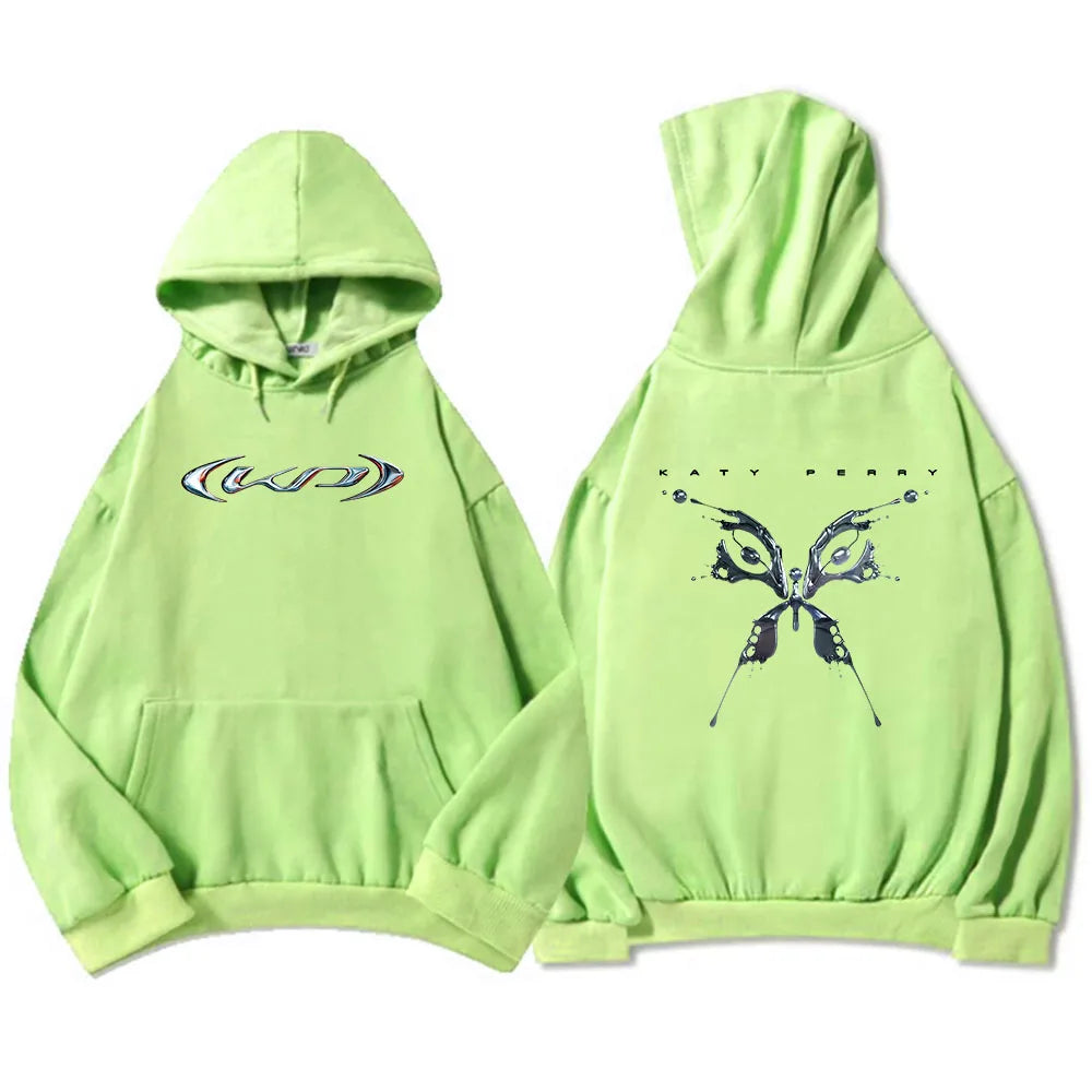 Women Clothes Album WOMAN'S WORLD Katy-Perry Hoodie Moletom Winter Hooded Harajuku Fashion Sweatshirts Unisex Streetwear Hoodies