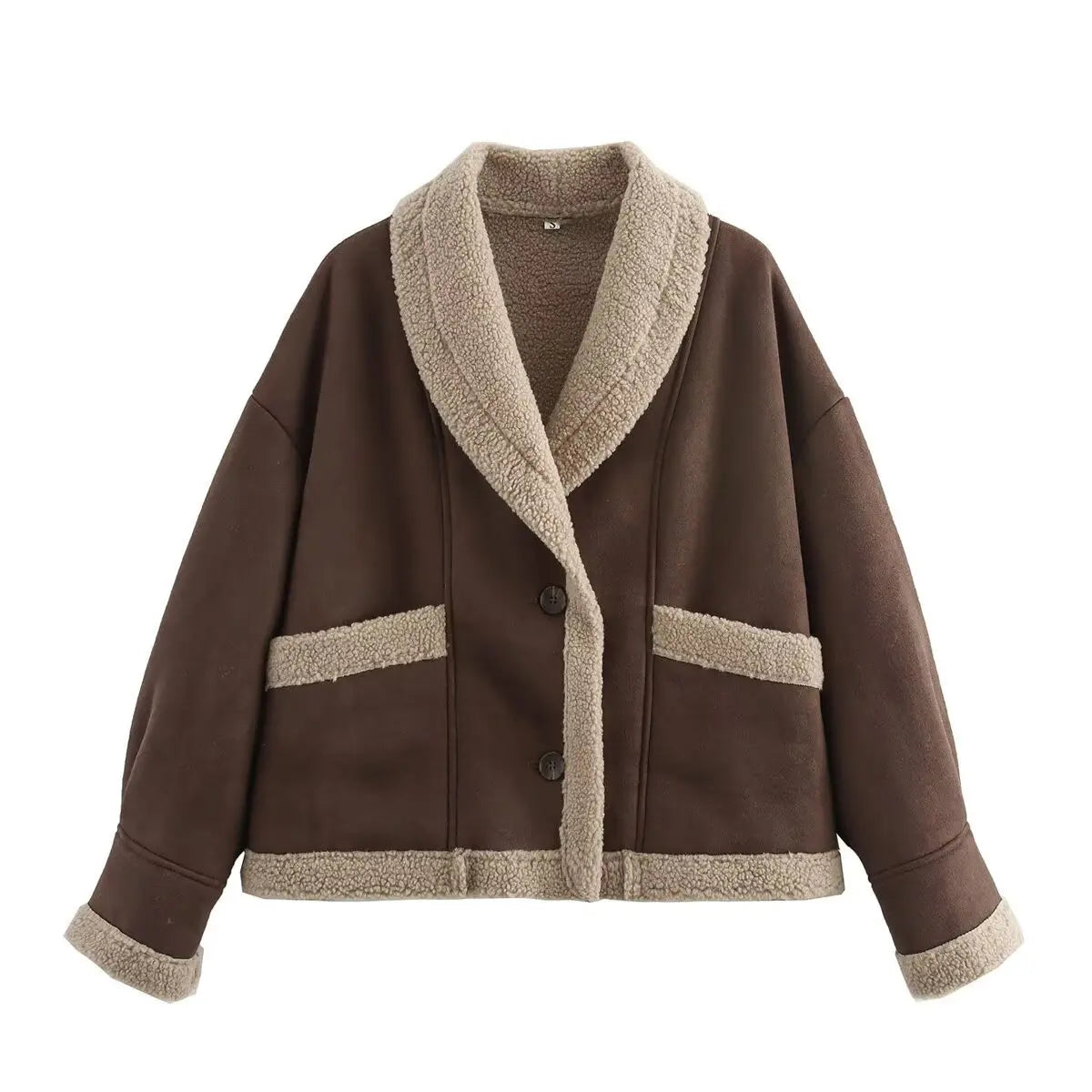 Women's Clothing 2024 Autumn and Winter New Fashion Casual Leather and Fur Lamb Wool Ladies Jacket Coat Winter Clothes Women