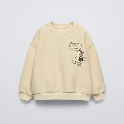 Blue Sweatshirts Fashion Casual Clothing Boys Baby Crewneck Tops 2025 New Kids Thin Long-sleeved Tops Cartoon Printed Hoodies