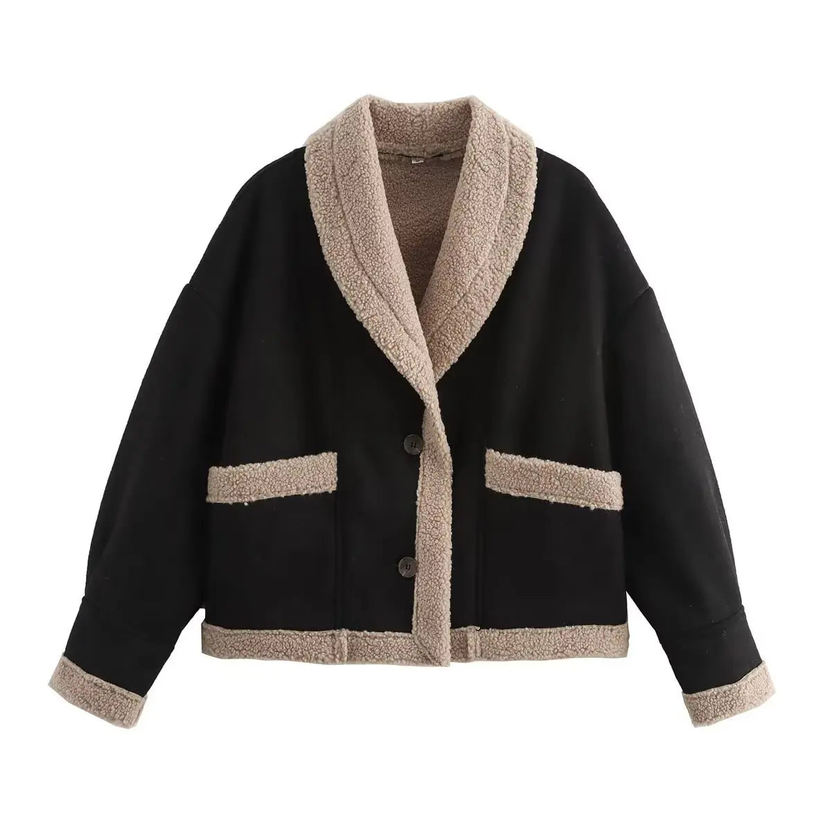 Women's Clothing 2024 Autumn and Winter New Fashion Casual Leather and Fur Lamb Wool Ladies Jacket Coat Winter Clothes Women