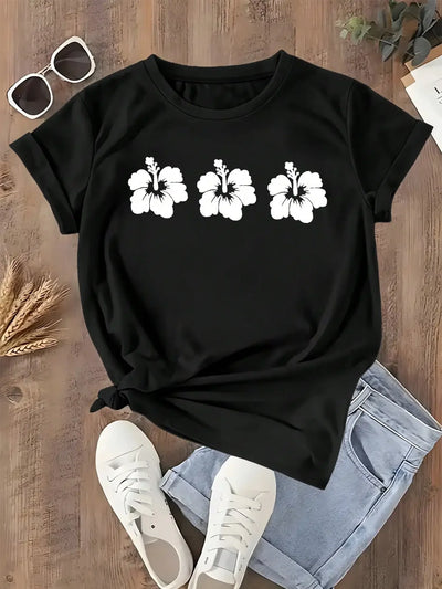 Women's  T-shirt Graphic Short Sleeve Clothing Top, Loose and Casual, Soft and Comfortable Breathable, Outdoor Sports Y2K Top