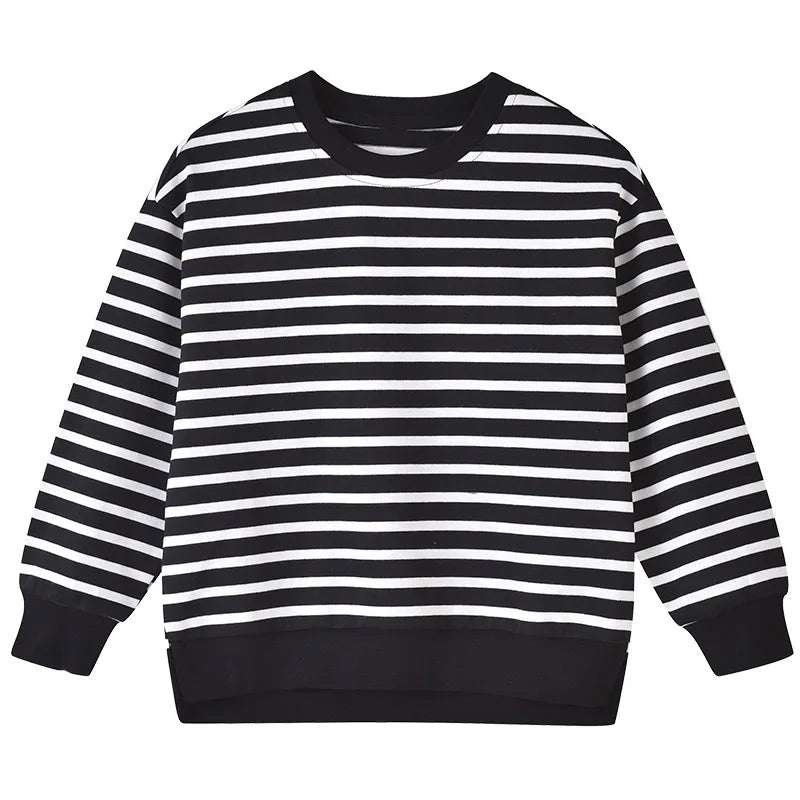 Children Sweatshirts 2024 Autumn Winter Shirts for Kids Long Sleeve Boys Pullover Girls T-shirts Teenager Outfits Baby Outerwear