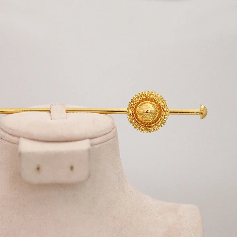 Ethiopian women's jewelry set, hairpins, headbands, earrings, bracelets, rings, pendants, African brides' wedding gifts