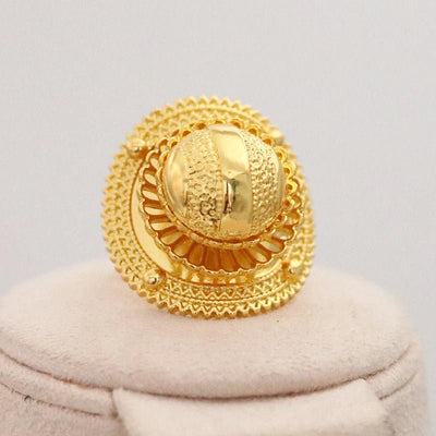 Ethiopian women's jewelry set, hairpins, headbands, earrings, bracelets, rings, pendants, African brides' wedding gifts