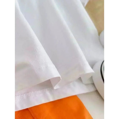 Graphic Aesthetic T-Shirts for Women Summer Clothes 2024 Cotton Half Sleeve Loose Tees Tops Oversized Female Fashion T-Shirt