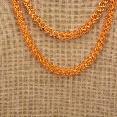 Jewelry Set For Women  Gold Plated With Necklace Pendant Nigerian Wedding Jewelry