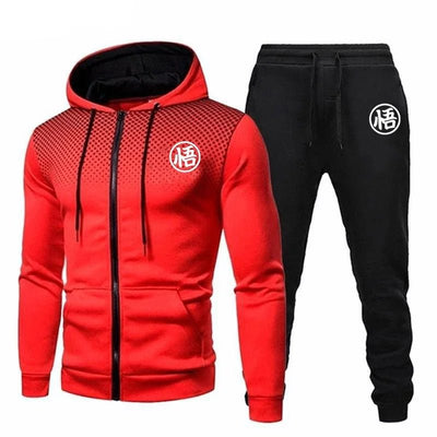 Jogging Sweatshirts for Men Hot Sales Men's Clothing Fashion Zip Up Hoodies Coat Long Sleeve Set Outdoors Casual Sweatpants 2024
