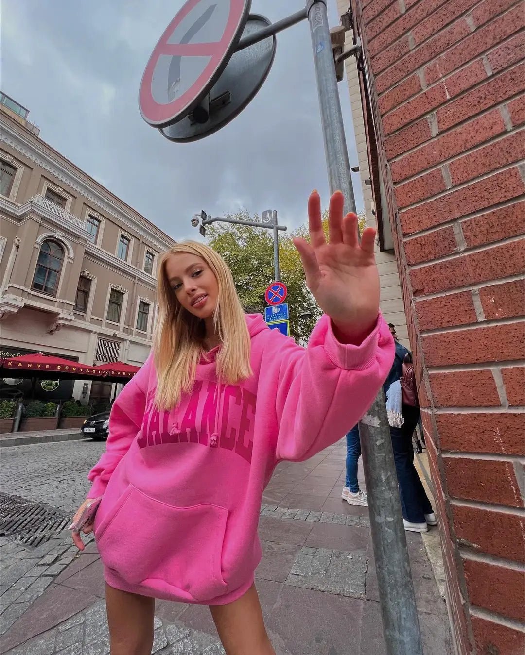 Sweatshirts for Women 2025 Fashion Print Thickened Pullover Ladies Top Long Sleeve Hooded Hoodies for Women y2k korean fashion