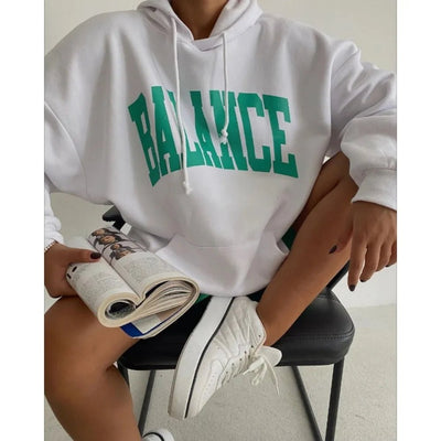 Sweatshirts for Women 2025 Fashion Print Thickened Pullover Ladies Top Long Sleeve Hooded Hoodies for Women y2k korean fashion