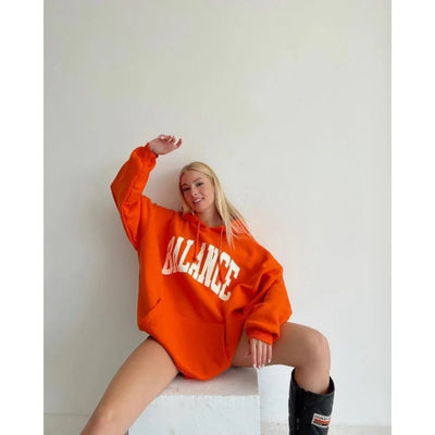 Sweatshirts for Women 2025 Fashion Print Thickened Pullover Ladies Top Long Sleeve Hooded Hoodies for Women y2k korean fashion