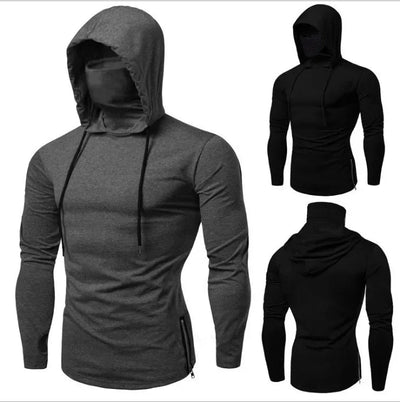 Sweatshirts Men Hoodies Full Sleeve Casual Regular Tops Solid Sweatshirt Zipper Simple Drawstring Top Slim Fit Autumn 2024