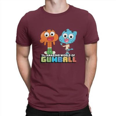 Sweatshirts New Trend T-The Amazing World of Gumball Men's TShirt Fan Individuality T Shirt new in tops & tees shirt homm 2024