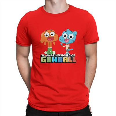 Sweatshirts New Trend T-The Amazing World of Gumball Men's TShirt Fan Individuality T Shirt new in tops & tees shirt homm 2024