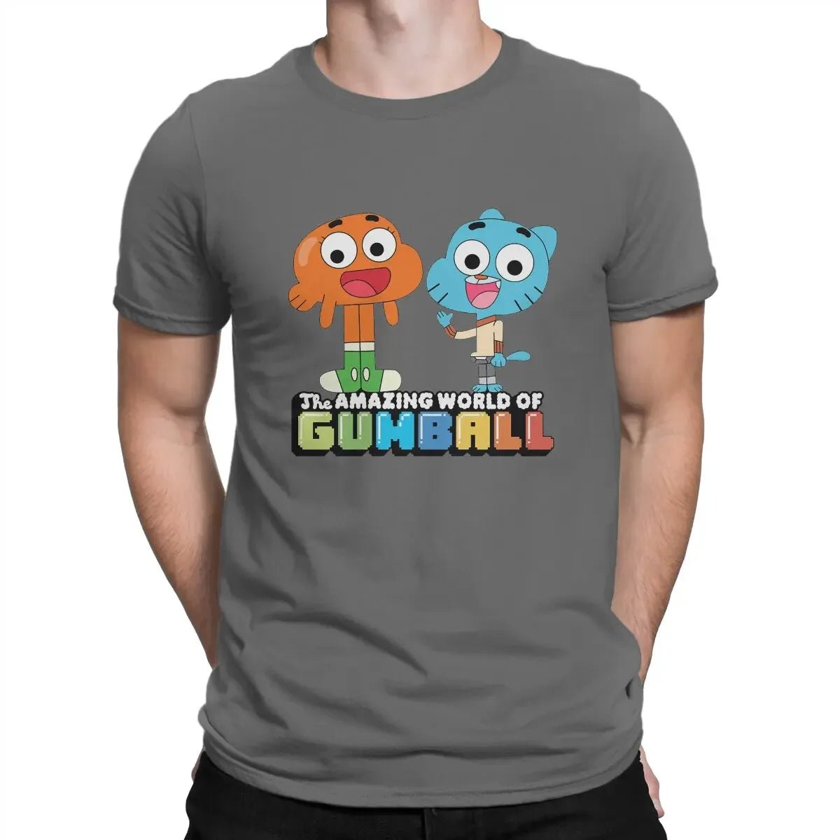 Sweatshirts New Trend T-The Amazing World of Gumball Men's TShirt Fan Individuality T Shirt new in tops & tees shirt homm 2024