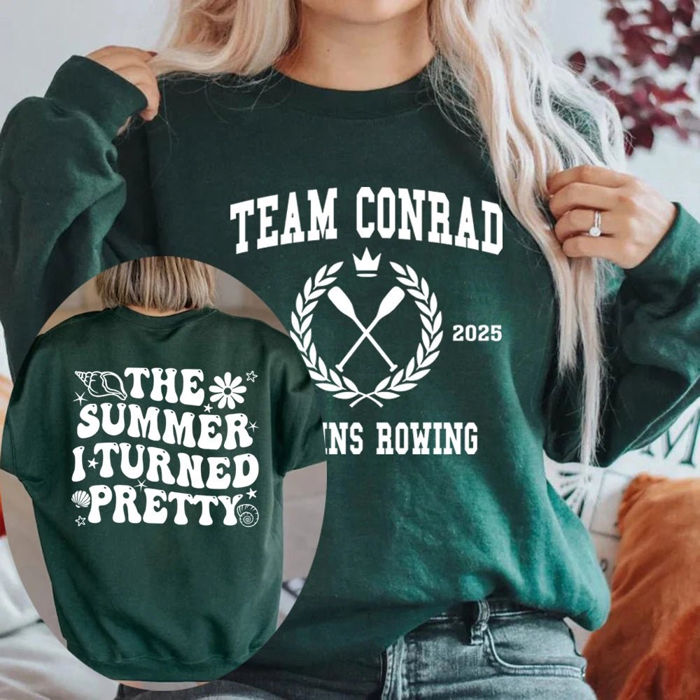 The Summer I Turned Pretty Sweatshirt TSITP Team Conrad Sweater Unisex Long Sleeve Crewneck Sweatshirts TSITP Fans Gift Pullover