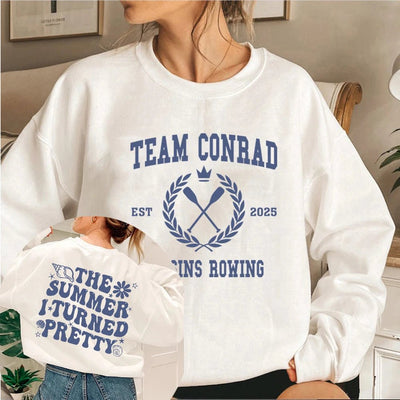 The Summer I Turned Pretty Sweatshirt TSITP Team Conrad Sweater Unisex Long Sleeve Crewneck Sweatshirts TSITP Fans Gift Pullover
