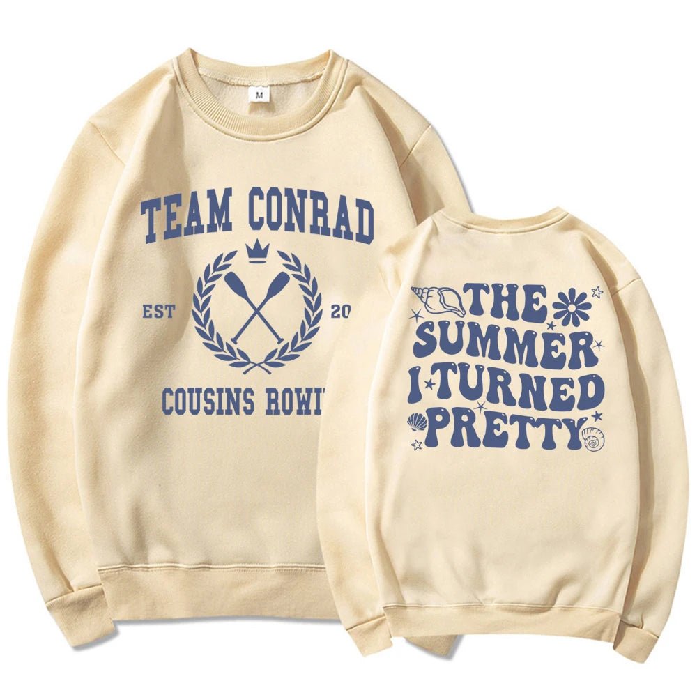 The Summer I Turned Pretty Sweatshirt TSITP Team Conrad Sweater Unisex Long Sleeve Crewneck Sweatshirts TSITP Fans Gift Pullover