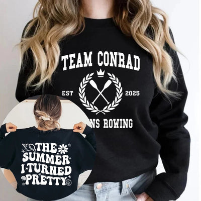The Summer I Turned Pretty Sweatshirt TSITP Team Conrad Sweater Unisex Long Sleeve Crewneck Sweatshirts TSITP Fans Gift Pullover